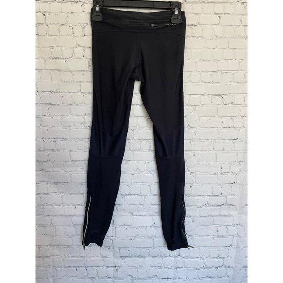 Nike Running Leggings Womens X-Small Black Dri Fit Tech Tight Bottoms Athletic - Picture 3 of 11